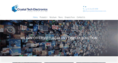 Desktop Screenshot of crystaltechelectronics.com